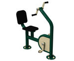 Arm and pedal bike - outdoor fitness workstation