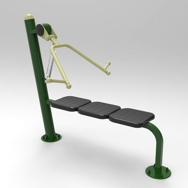 Images for Resistance bench press outdoor fitness station