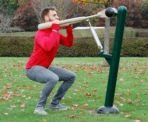 Resistance Squat Station - outdoor gym equipment