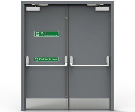 PRO-OUTA-DOR external steel fire door