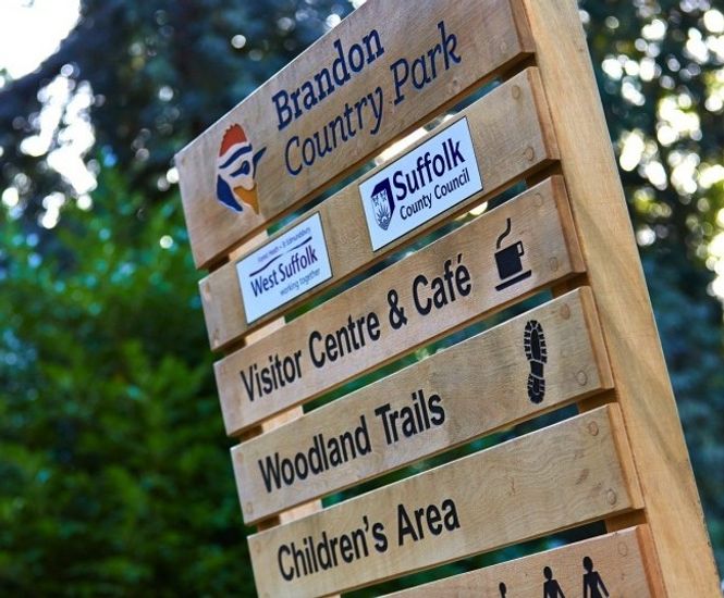 Brandon Country Park wayfinding