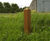Timber waymarker posts and bollards 4