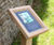 Aberdeen Timber Lectern - wood outdoor information signage 1