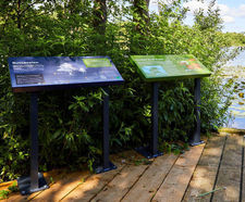 Cardiff C Lectern - outdoor signage