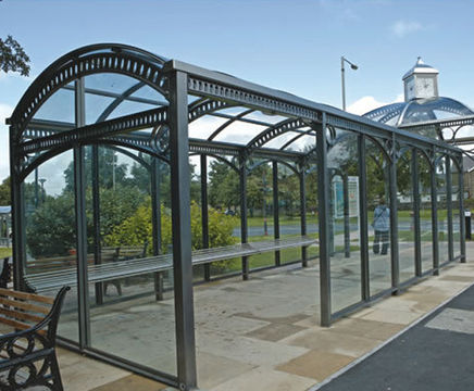 Traditional bus shelters for Pendle Borough Council