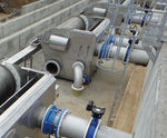 Automatic rotary screen for solids and liquid separation