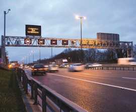 SDS pollution management for motorway improvement