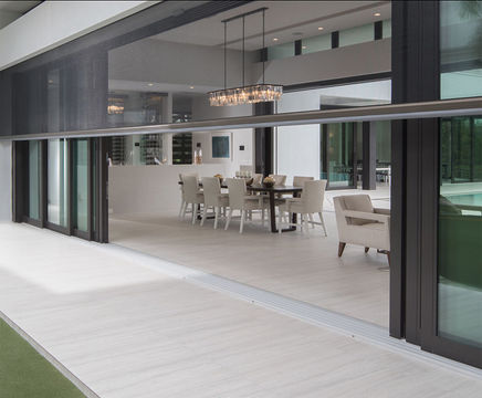 Executive™ Power blinds for screening large openings