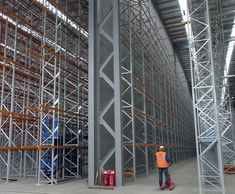 Flexiwall industrial partition for distribution centre