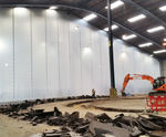 Flexiscreen - temporary floor-to-ceiling dust screens