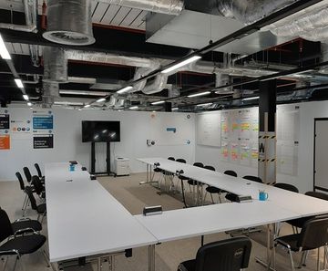 Internal site rooms and welfare space for London fit-out