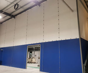 Flexiwall barrier prevents cross contamination at factory