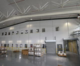 Partitioning divides process area and clean room - on this page