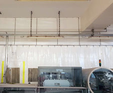 Segregating food production areas for allergen control