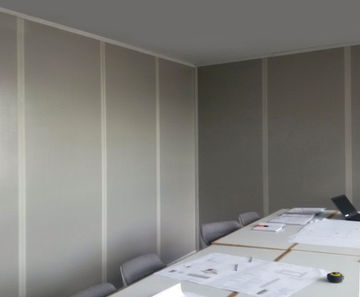 Hoardfast Soundscreen - modular perforated sound reduction panels