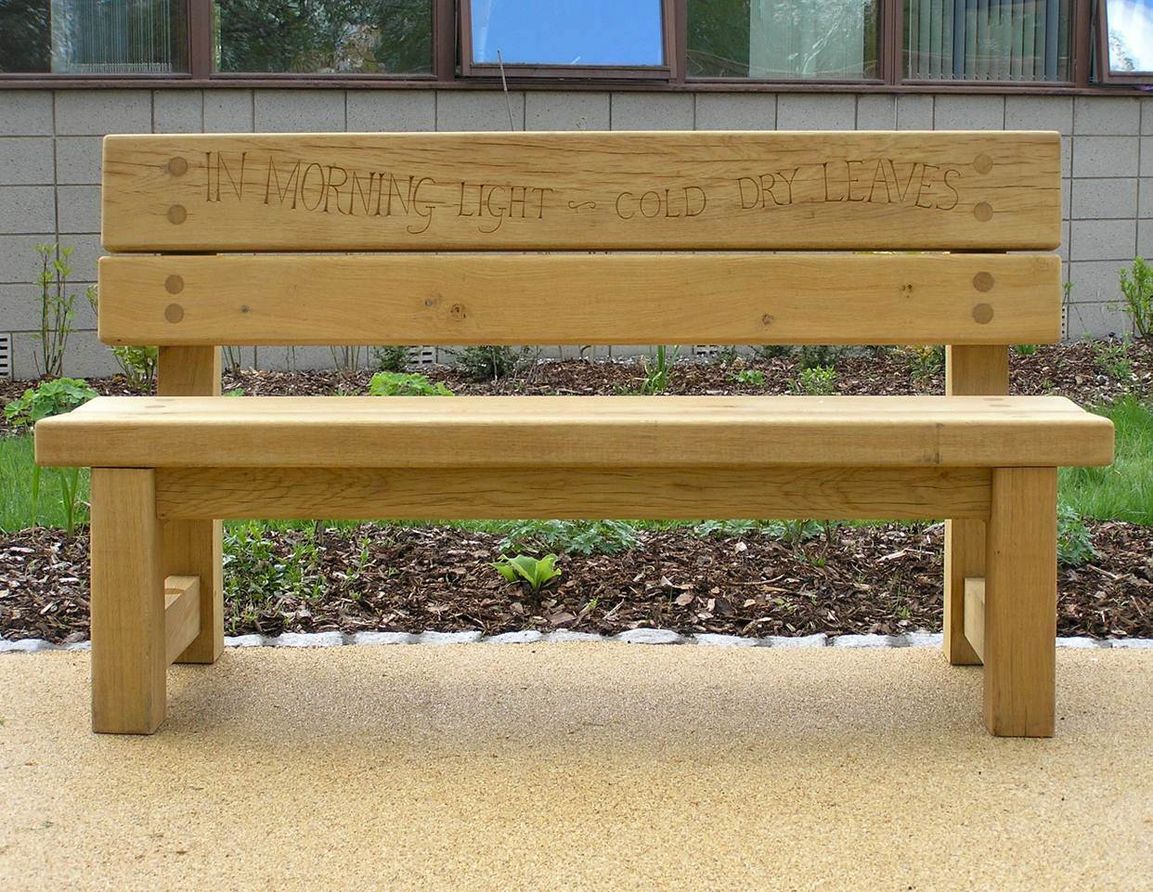 Therapy garden seating and shelters, Falkirk Hospital Chris Nangle