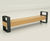 140 Beam Bench with arms 3