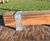 Bespoke greenheart timber benches - Dock Museum, Cumbria 2
