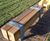 Bespoke greenheart timber benches - Dock Museum, Cumbria 4