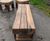 Bespoke recycled timber benches 3
