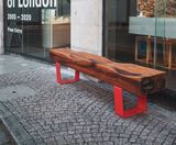 Bespoke recycled timber benches - on this page
