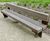 Type 4 - upcycled reclaimed timber and corten steel bench 0