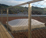 Webnet - stainless steel wire mesh balustrade infill