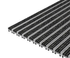 Top Clean TREND aluminium indoor entrance matting ribbed carpet