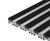 Top Clean TREND aluminium outdoor entrance matting grooved rubber 3