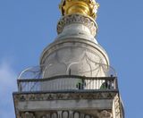 Wire mesh fall protection for viewing platform - on this page