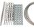 Webnet Stainless Steel Wire Trellis Kit - plant support system for gardens 7