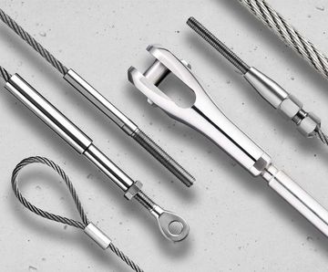 Jakob stainless steel wire rope wire systems