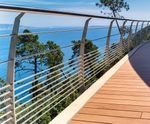 Jakob stainless steel wire rope balustrade infill