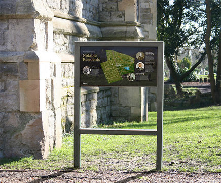 Wayfinding signage - lily