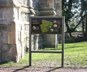 Wayfinding signage - lily