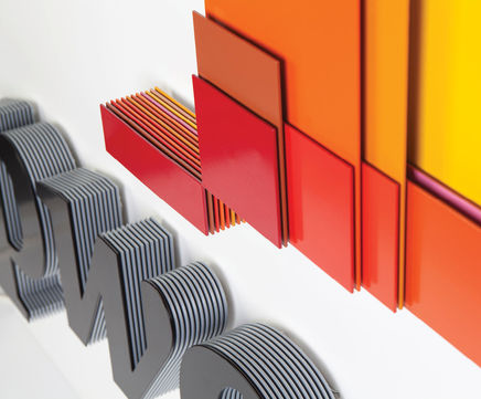 Bespoke wayfinding design & brand implementation