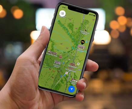 Smartplaces app for integrated wayfinding - amy