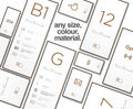 Flexible internal sign system - eva