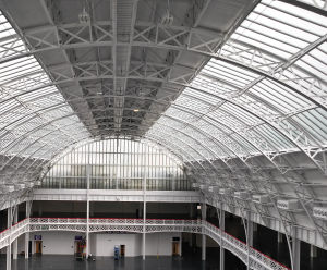 Historic hall glazing replacement, Olympia Exhibition Hall