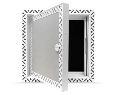 Plasterboard door access panel