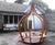 Shallot Onion - small handmade, steam-bent oak shelter with seating 5