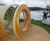 Hoop - handmade steel and oak hang-out youth and play shelter 2