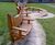 Bespoke timber tree seats 5