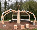 Spider Shelter provides key feature for village park