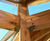 Kite canopy provides shelter for mourners at crematorium 1