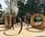 Sculptural hoop structures for Children's Garden, Kew 2