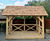 Bespoke oak summerhouse for private garden 1