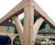 Bespoke pergola for Bank House restaurant's outdoor area 1