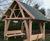 'Crucked' barn style youth shelter for school, Boston 0