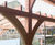 Timber-framed green roof shelter for conservation group 4